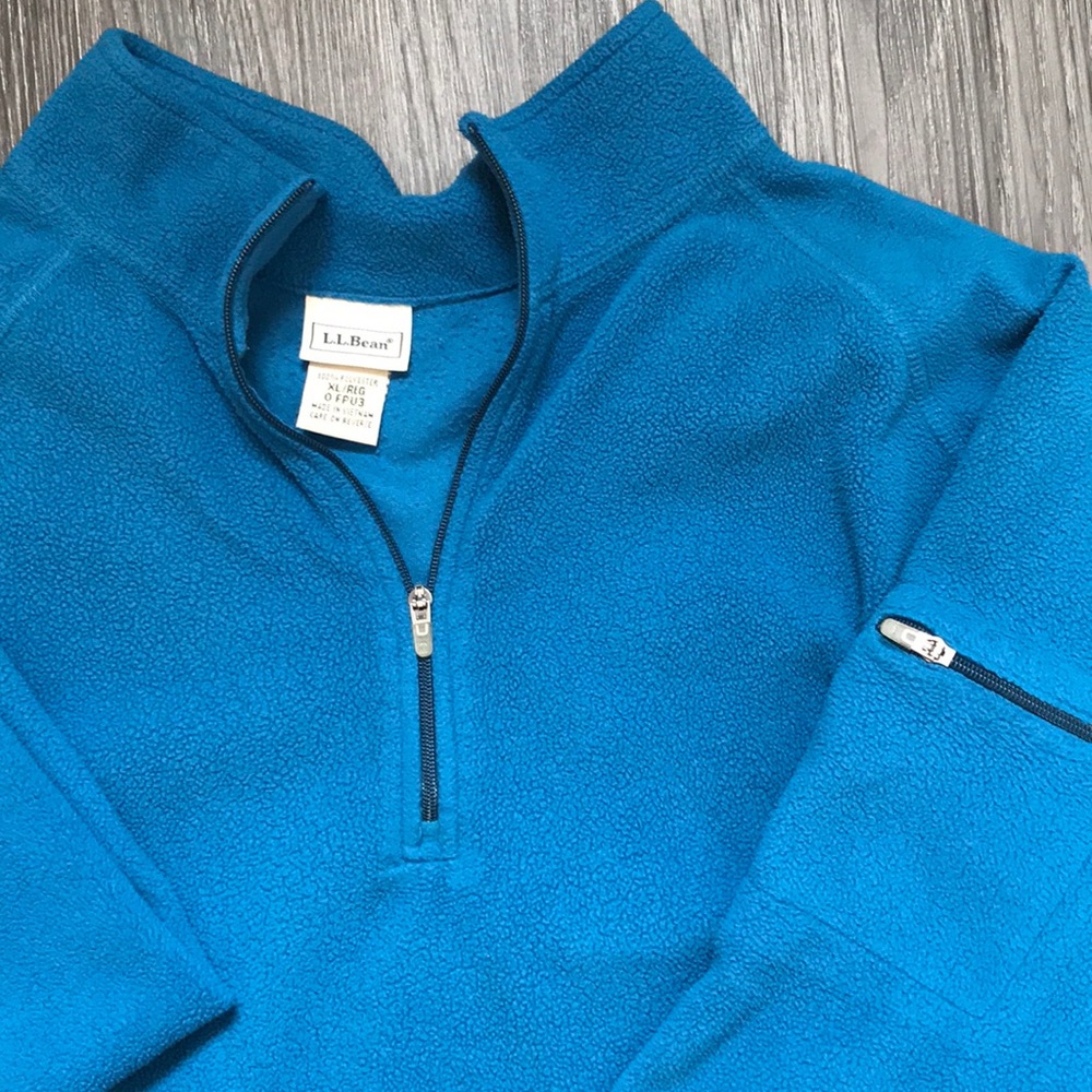 Women’s XL L.L. Bean long sleeve fleece pullover